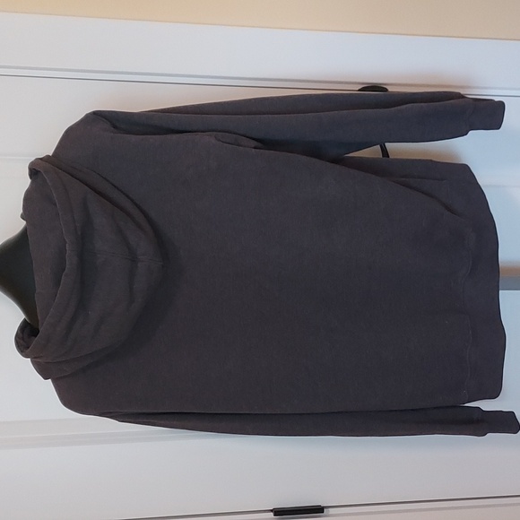 Westy Tiger with Embroidered Flowers Dark Gray Hoodie Size Large - Picture 6 of 9